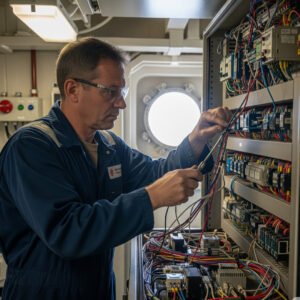 Revisión y Reparación de Sistemas Eléctricos Navales